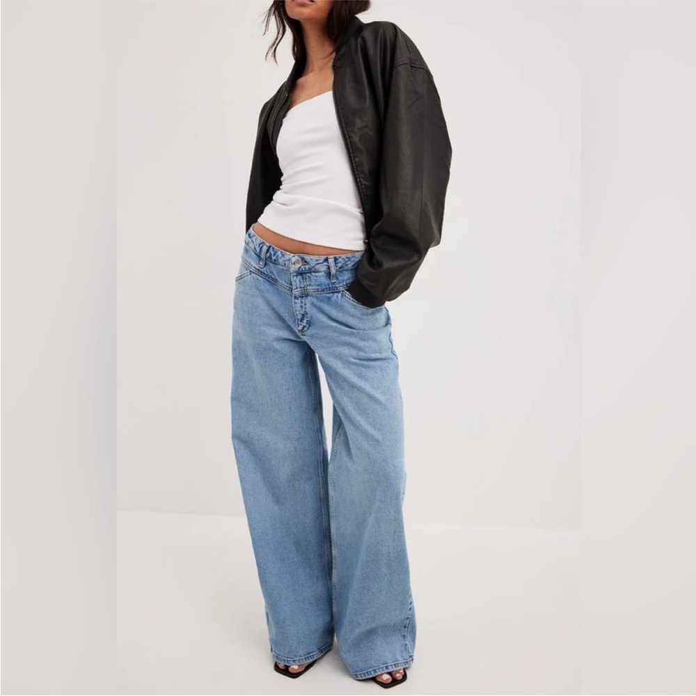Stylish Light Blue Women's Flare Jeans